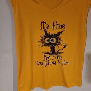 ORANGE womans Graphic Tee